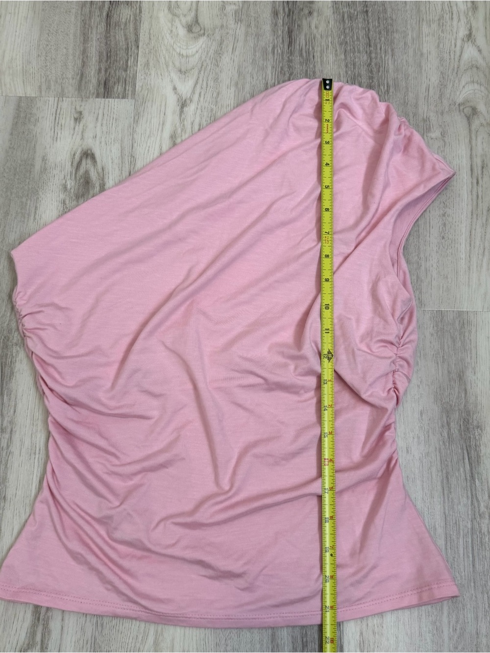 Reformation Francisco Knit Asymmetrical Top Pink Size M - Picture 4 of 6